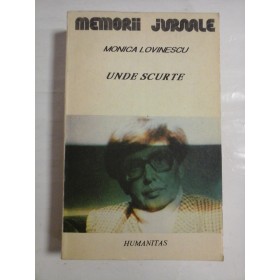 UNDE  SCURTE   JURNAL  INDIRECT  -  MONICA  LOVINESCU  